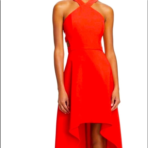 BCBG “Rosalinda” high low gown